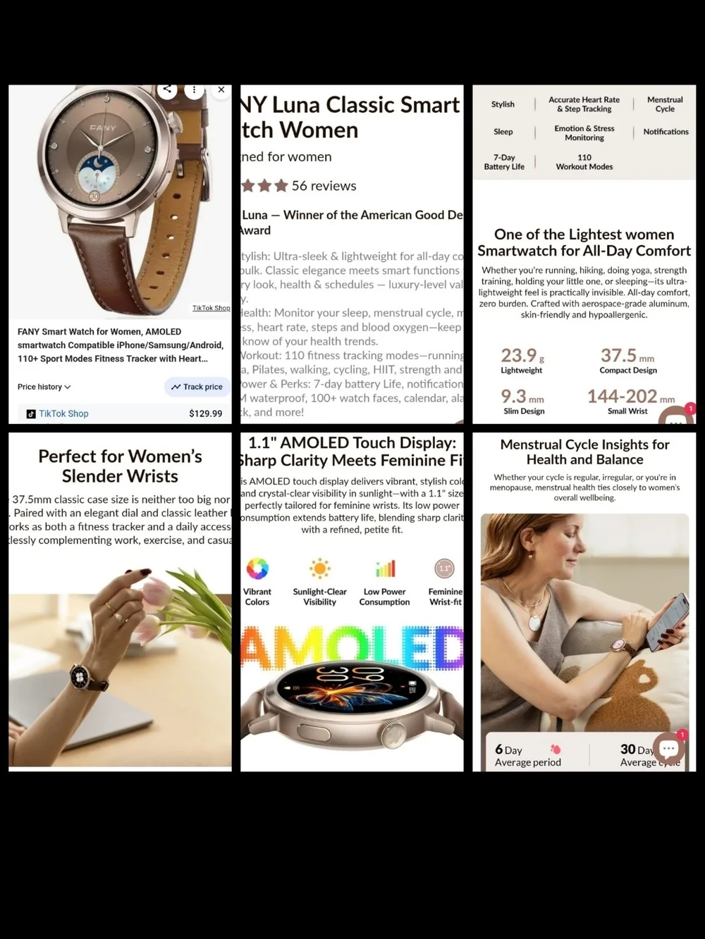 Fany Luna Smartwatch NIB